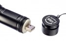 USB oppladbar LED lommelykt. 500 Lumen. Justerbar spredning. Lyser godt! thumbnail