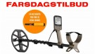 Pakketilbud Farsdag! Minelab X-Terra Elite metalldetektor. Fra 14 år. thumbnail