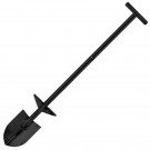 Black Ada Gladius spade, sortlakkert stål thumbnail