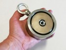Dobbeltsidig supermagnet, 300 kg (x2) løftekraft thumbnail