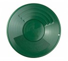 14 tommer (35 cm) vaskepanne, dobbelt-rillet (grov og fin). Grønn thumbnail