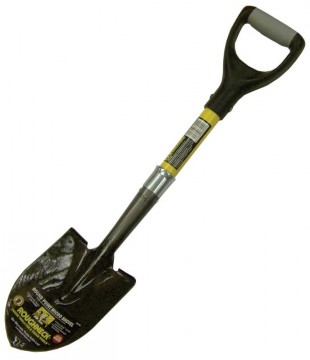 Roughneck Mikro spade med glassfiberskaft