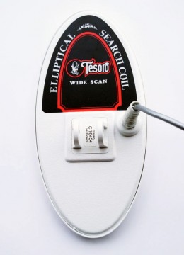 Tesoro 10 tommer elliptisk widescan coil, 4 pin.