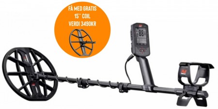 Pakketilbud! Minelab Manticore metalldetektor